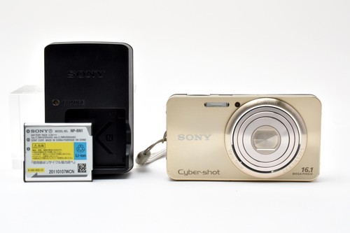 Sony cyber shot - sony, gold