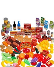  Spielzeug Essen Küchenzubehör für Kinder 145 Teile 
