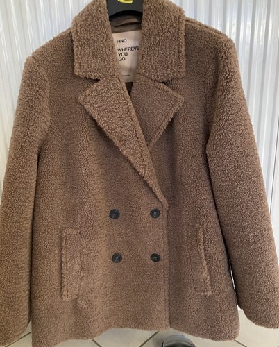 Damen winterjacke mantel teddy - winterjacke,
