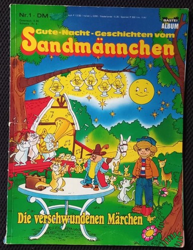 Erstausgabe sandmännchen - erstausgabe:, "sandmännchen
