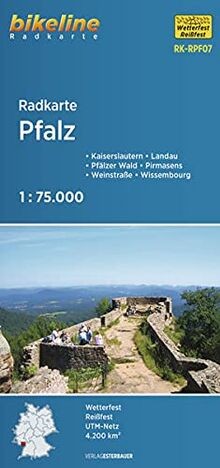 Radkarte pfalz - radkarte, (rk-rpf07)