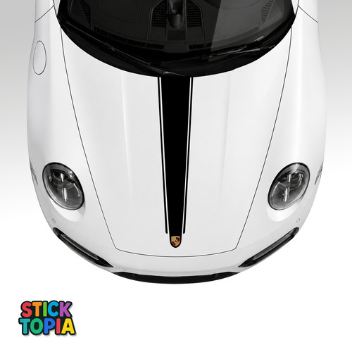 Porsche mittel motorhaube - mittel,