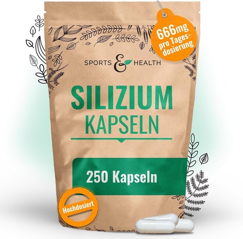 Silizium kapseln 250 stk - stk, 500mg