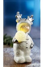 Winterkind mit LED Kugel Weihnachtsdeko Winterdeko Wohnungsdeko Dekoration Deko