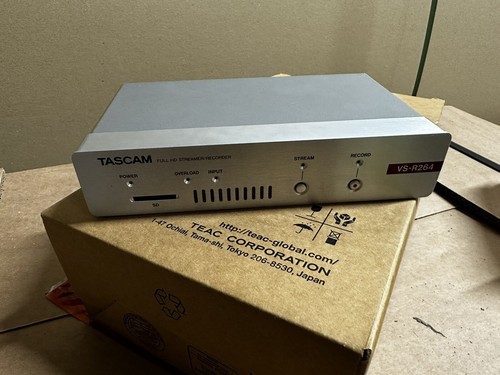 Tascam r264 1080p streaming - vs-r264,