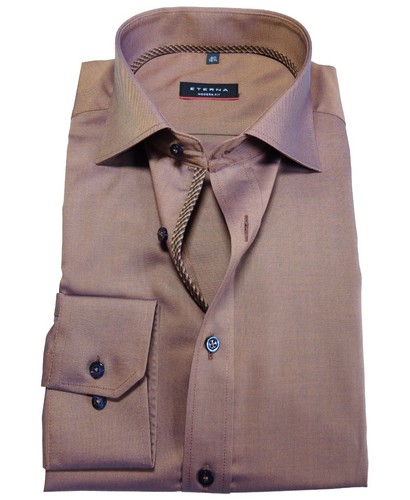 Langarmhemd eterna modern fit - langarmhemd,