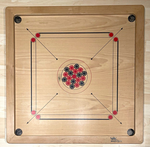Mespi carrom holz - carrom, holz-brett-