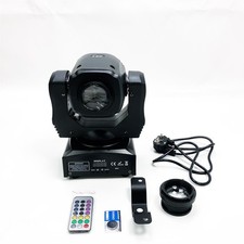 DELIBANG Moving Head LED,60W DMX512 Partylicht,Bühnenlicht für DJ Disco Bar