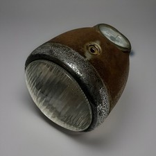 Scheinwerfer Eierlampe Hella Für NSU Ur-QUICKLY Solex Moped / OK Tacho Vorkrieg