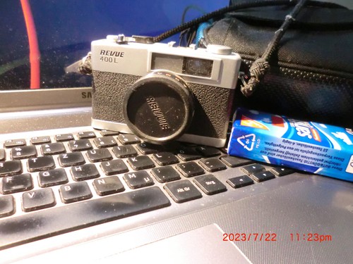 Fotokamera revue 400 l - ,