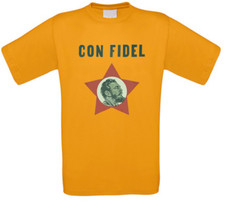 Fidel Castro Con Fidel Kuba Cuba Che Revolution Guevara T-Shirt alle Größen NEU