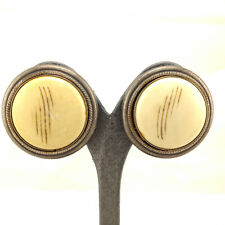 ⭐ Langani Ohrring Creolen Kreolen Stecker Ohr Clips Klip Perle Silber f. 2 ⭐