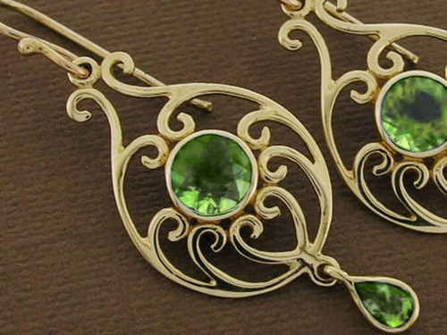 E039 genuine 18k gold - e039,