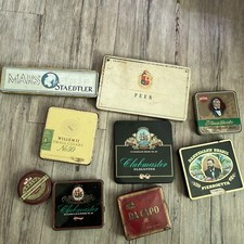 Alte Zigarrenschachteln Metall