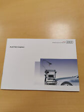 Original AUDI Serviceheft Serviceplan DEUTSCH **NEU** 1035638S000