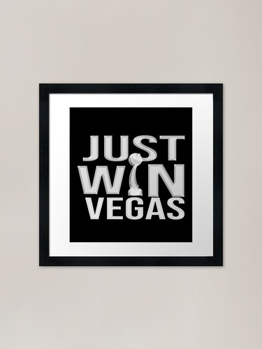 Just win vegas - vegas,, gerahmter