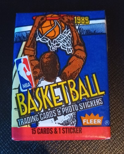 Fleer 1989 nba pack 15 - fleer, 1989-90