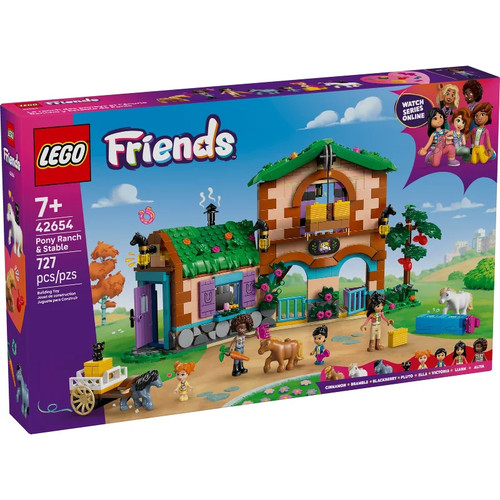 Lego 42654 ponyhof - lego, stall