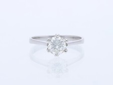 Top Preis Solitär Ring 0,80 ct. Brillant Diamant 585 Gold 14 Karat Deta Schmuck