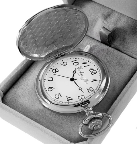 Eichmüller taschenuhr chrom - eichmüller,