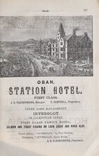 1888 TOURISTENDRUCK OBAN
