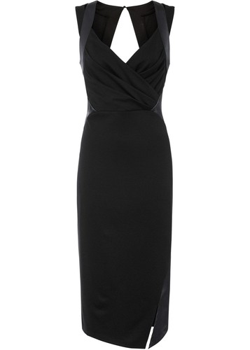 Neu etuikleid mit satin - neu,