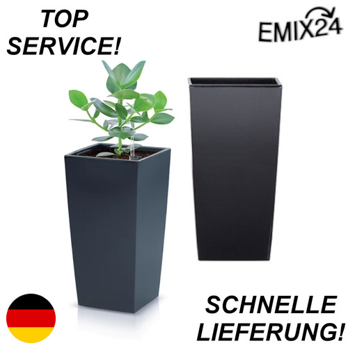 Blumentopf mit einsatz - mit, hoch