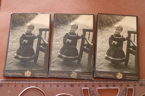 Drei alte cdv - drei, fotos