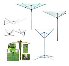 NEU WANDMONTIERTER FREISTEHENDER WÄSCHESTÄNDER TROCKNERSTÄNDER BODENSTECKDOSE 