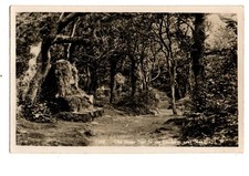 Isle of Wight. Alter Steinsitz