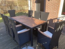 Gartenmöbel rattan metall - gartenmöbel, metall/