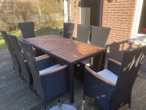 Gartenmöbel rattan metall - gartenmöbel, metall/