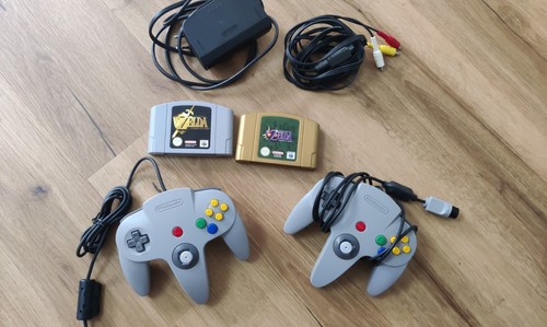 Nintendo n64 zelda ocarina - n64,