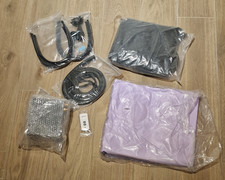 Aufblasbares Vac Bett mit Latexbezug inkl. umfangreichem Zubehör