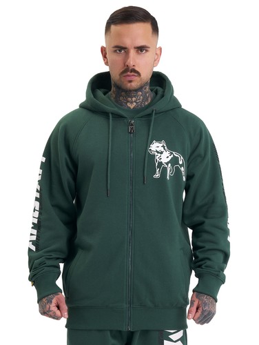 Amstaff logo zip hoodie - amstaff,