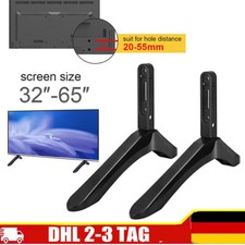 32-65''Tischplatte TV Ständer Standfuß für LED LCD Samsung Sony LG Sharp TV 50KG