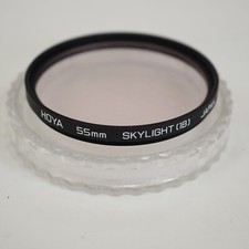 Hoya 55mm Skylight 1B Filter &