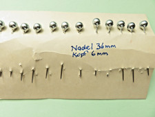 Hutnadeln, klein (36mm/6mm)