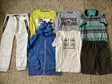 Jungen Bekleidung Paket Sweat Jacke Hose Langarmshirts T-Shirts Short Gr.146 C&A