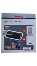Hama DVB-T USB 2.0 Receiver TV Stick Schwarz für Laptop PC