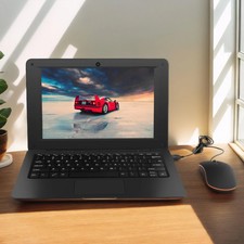 Laptop Computer Mini 10 Zoll Quad Core Powered by Android 12 Netbook 64GB