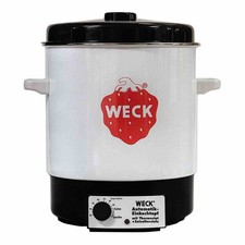 WECK Einkochautomat 230V Emailliert 29l Schnellkochtopf Einkocher Einkochtopf 