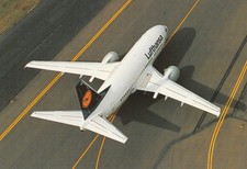 Werbekarte - Postkarte - Lufthansa - Boeing 737-500 - unversandt -