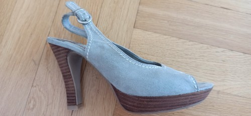 Plateau peeptoe pumps - plateau,