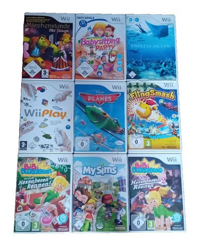 Nintendo wii spiele sammlung - nintendo,