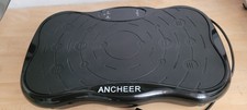 ANCHEER Vibrationsplatte mit eingebautem USB-Lautsprecher u. digitaler Anzeige