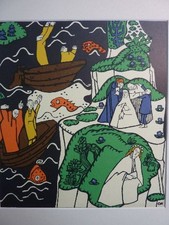 OSKAR KOKOSCHKA - Lithographie 1908 "Die Schiffer rufen" !!