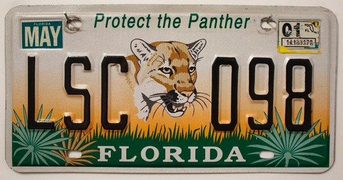 Florida nummernschild usa - nummernschild,