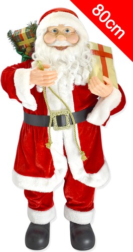 80cm weihnachtsmann santa - 80cm,