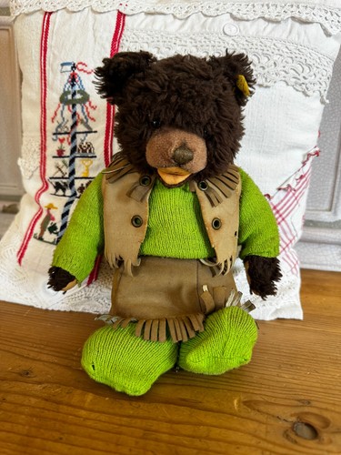 Steiff teddybär dunkelbraun - steiff,